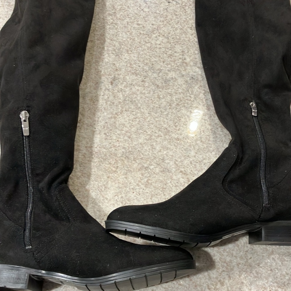 Marc Fisher Suede Over Knee Boot W/ Stud - image 6